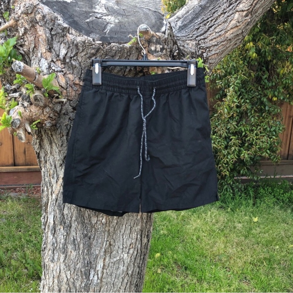 Goodfellow &Co Swim Trunks/Shorts Black Toe String